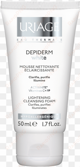 depiderm white lightening cleansing foam - uriage