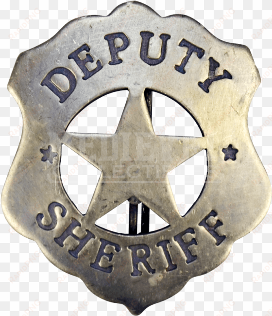 deputy sheriff badge - empty sheriff badge transparent