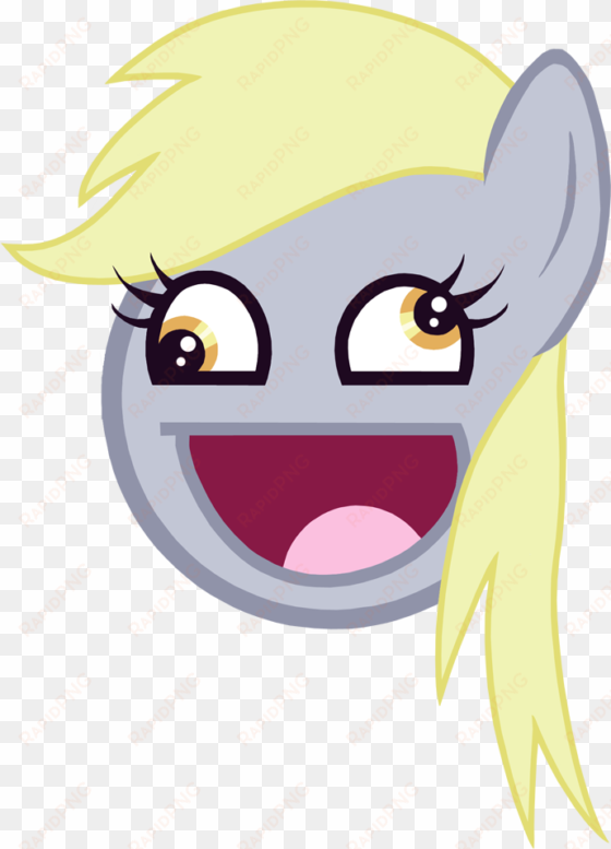 derpy hooves rainbow dash applejack pony princess luna - my little pony awesome face