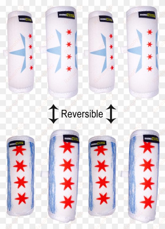 design red, white, blue stars luggage locators reversible - mobile phone case