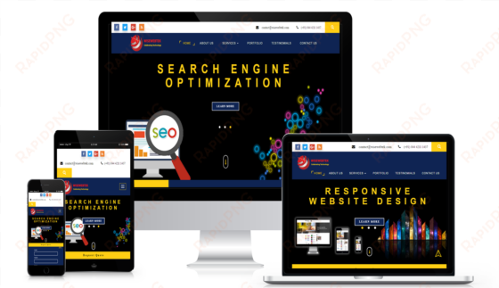 design the responsive website for your company today - linux unity