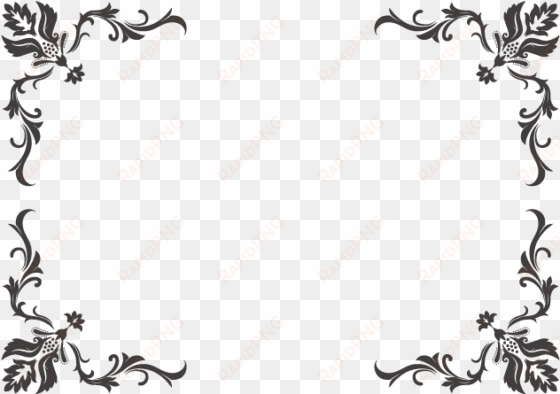 design transparent corner huge freebie download for - corner frame png