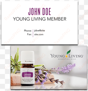 designs young living business cards images plus share - young living