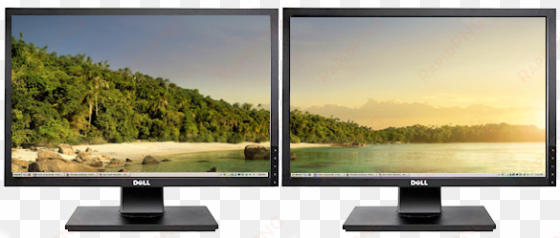 Desktop Background Wallpapers On Dual Monitor - Dual Monitor No Background transparent png image