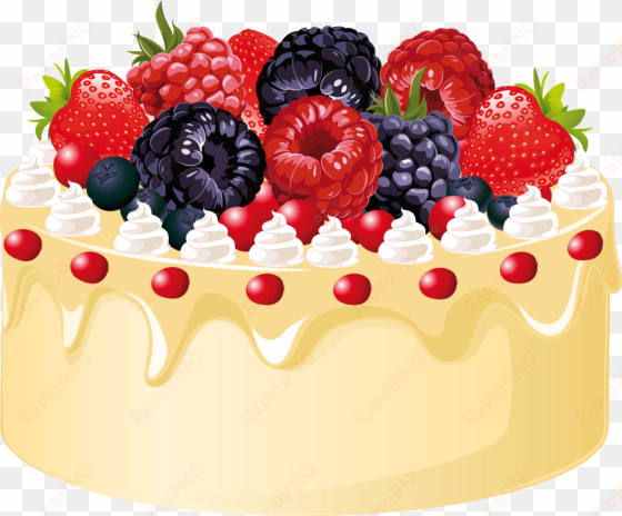 Dessert Clipart Fruit Cake - Fruit Cake Clipart Png transparent png image