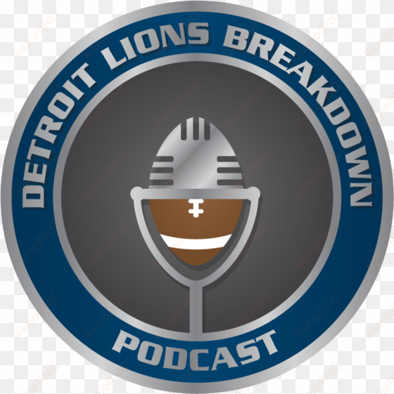 detroit lions breakdown podcast by detroit lions breakdown - emblem