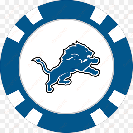 detroit lions - detroit tigers circle logo