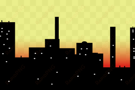 detroit vector cityscape - cityscape clip art