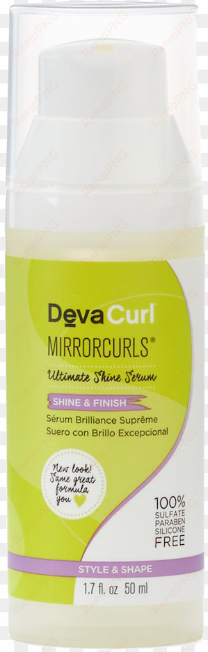 devacurl mirrorcurls ultimate shine serum - devacurl mist-er right dream curl refresher 12 oz