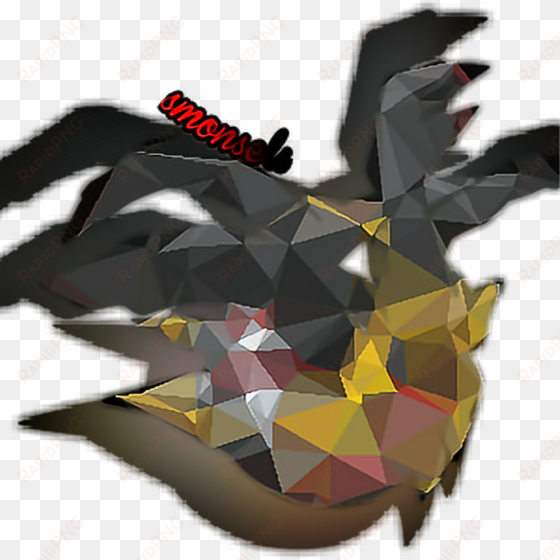 deviantart pokemon giratina ghost dragon shadow polygo - picsart photo studio