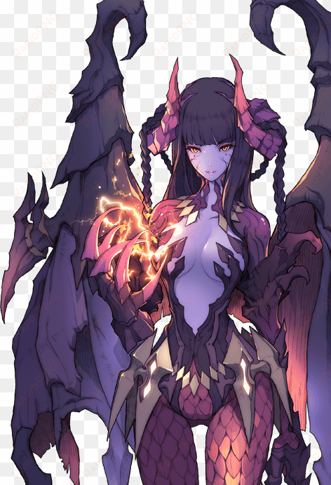 devil, succubus - anime dragon demon girl