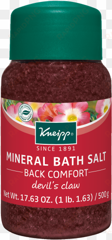 devil's claw mineral bath salt - kneipp devil's claw mineral bath salt - “back comfort”