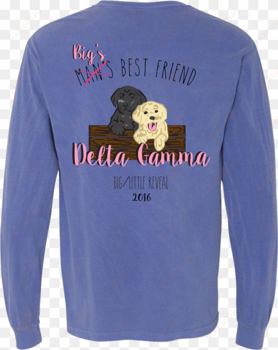 dg big little puppy back - sweatshirt