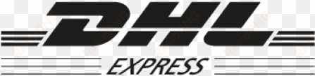 dhl express black logo png - dhl vetements t shirt