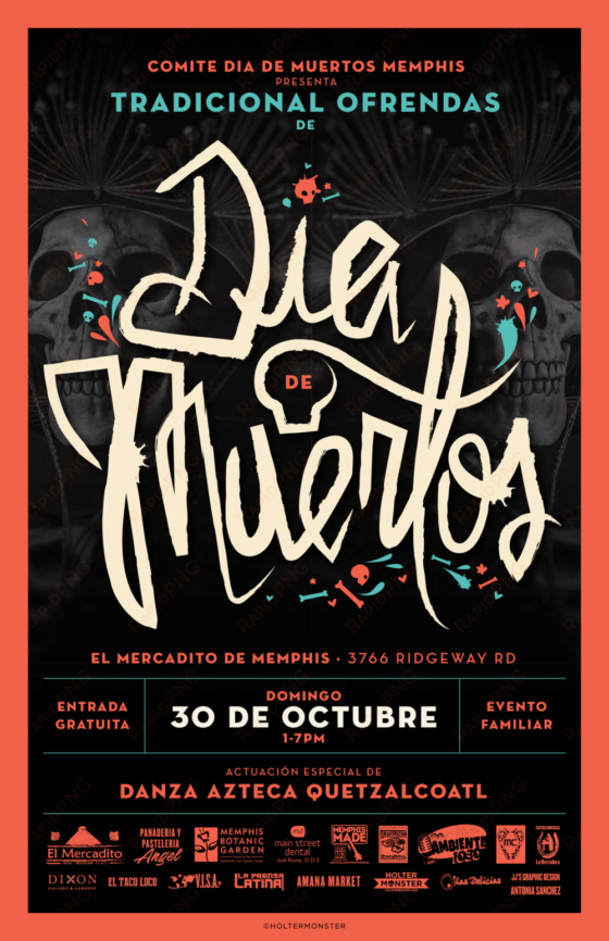 dia de muertos - poster