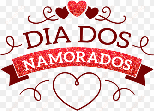 dia dos namorados greeting card with text and hearts, - valentine's day