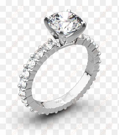 diamonds for an eternity diamond engagement ring - tacori engagement rings
