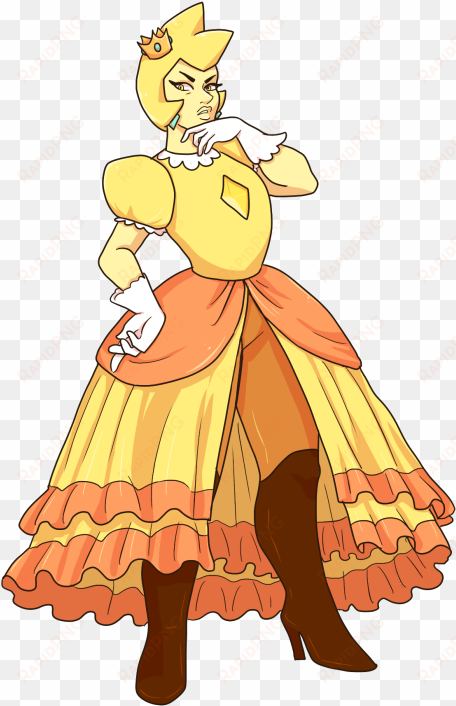 diamonds from steven universe dressed as the princesses - orange diamond steven universe