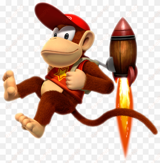 diddy - diddy kong jetpack png