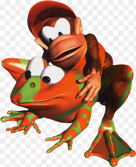 diddy kong - winky frog donkey kong