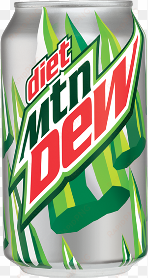 diet dew can - can of diet mountain dew