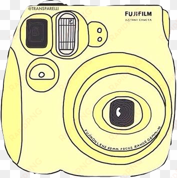 digital camera clipart polaroid camera - yellow polaroid camera png