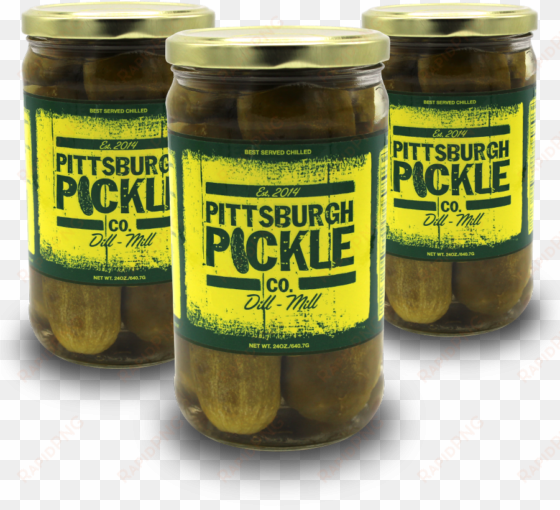 dill-mill pickles - pittsburgh pickle pickle, pittsburgh style - 24 oz