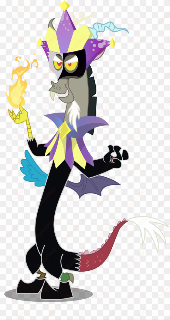 dimentio, discord, fire, fireball, nintendo, paper - super paper mario mlp