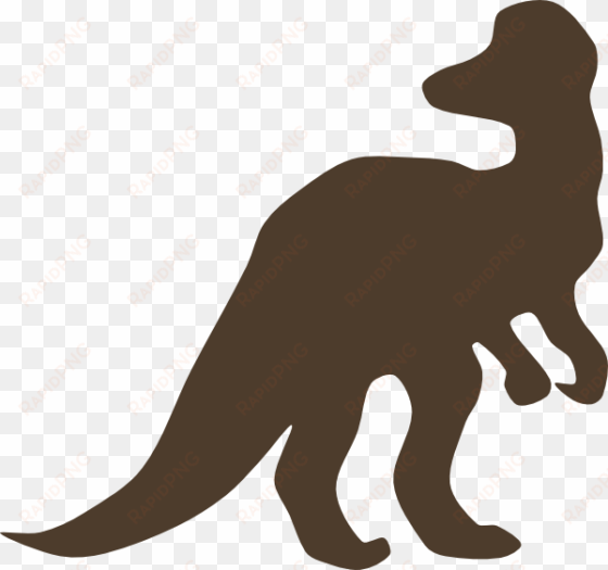 dinosaur footprint clipart - dinosaur silhouette