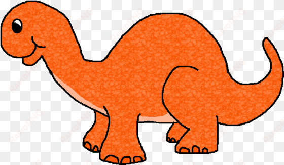 dinosaurs clipart orange dinosaur - orange dinosaur clipart