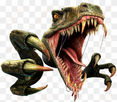 dinosaurs clipart scary dinosaur - ark survival evolved png