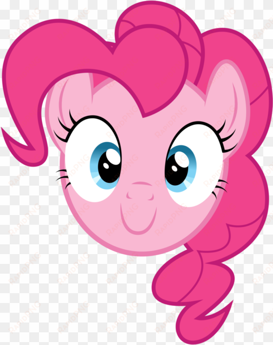Dipi11, Floating Head, Head, Pinkie Pie, Safe, Simple - My Little Pony Pinkie Pie Head transparent png image