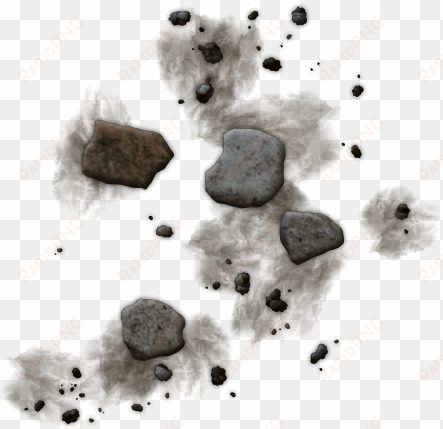 dirt debris png - rock debris png