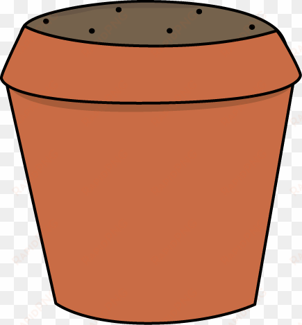 dirt filled flower pot clip art - flower pot png clipart