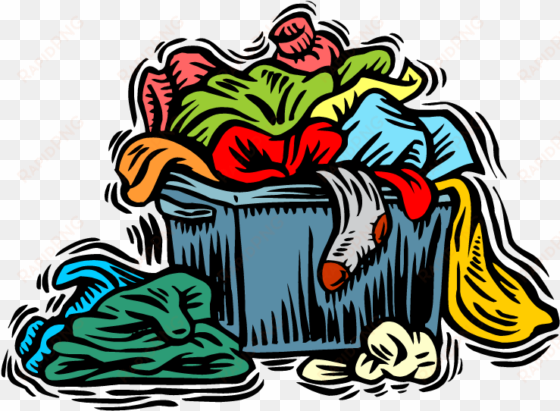 dirty clothes clipart - pile of clothes clipart