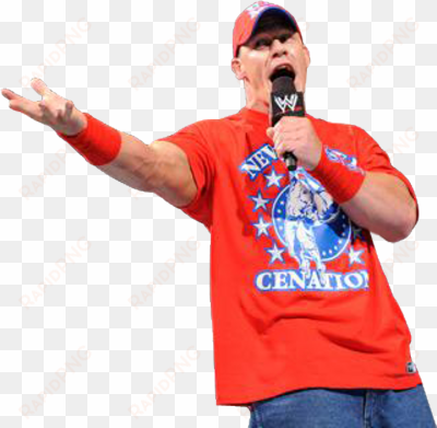 disc wwe john cena red - john cena red png