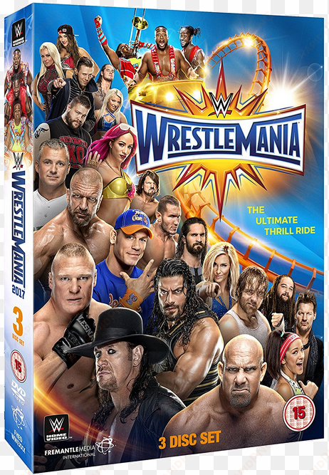 disc - wwe wrestlemania 33 dvd 2017