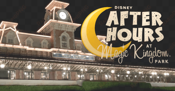 disney after hours at magic kingdom - disney world, train station