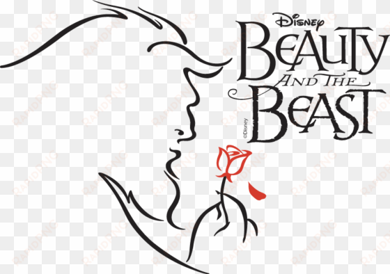 disney beauty and the beast logo - beauty and the beast png