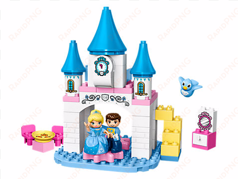 Disney Cinderella Fans Will Love Recreating The Ball - Lego 10855 Duplo Disney Princess Cinderella´s Magical transparent png image