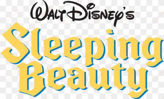 disney classic stories - disney sleeping beauty logo