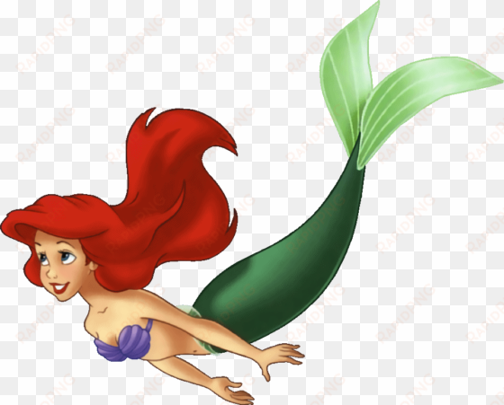 disney little mermaid at - ariel the little mermaid swimming