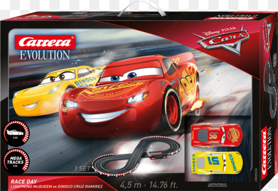 disney pixar cars 3 carrera first slot car track set
