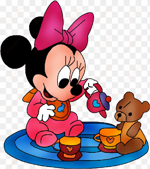 disney png baby minnie mouse - baby disney cartoon characters png