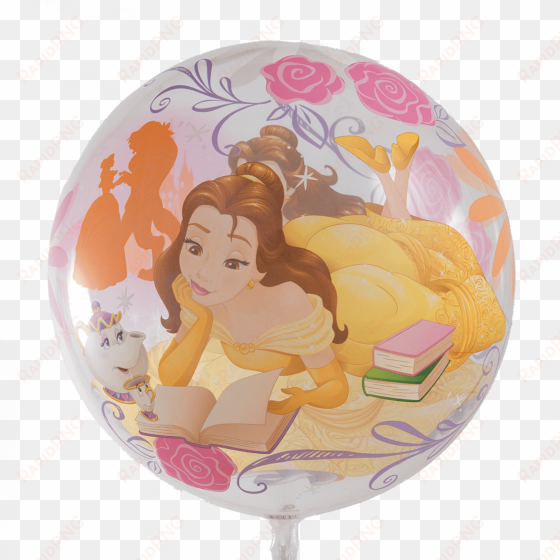 disney princess belle balloon - 22" single bubble disney princess belle - mylar balloons