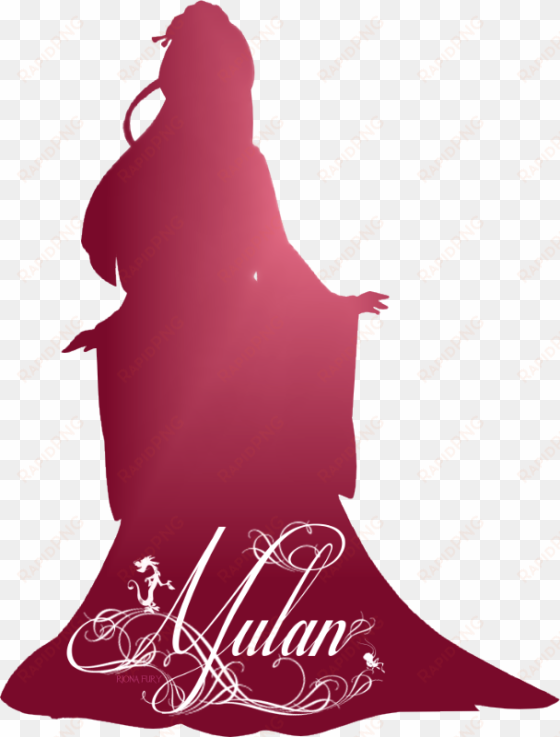 disney princess photo - disney princess silhouette mulan