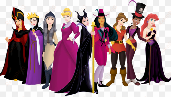 disney princesses clipart - disney villains