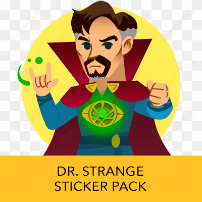 disney stickers - dr - strange - telegram sticker dr strange