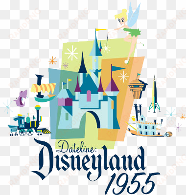 disneyland 1955 logo png - clipart of disney land