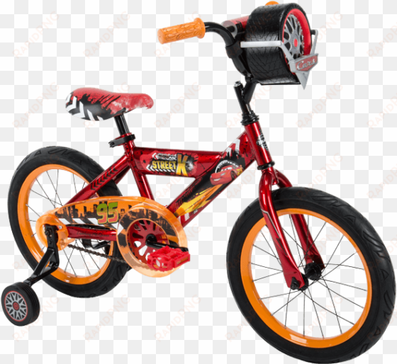 disney•pixar cars boys' bike - boys 16 lightning mcqueen bicycle